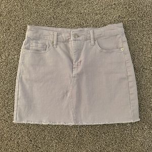 Lavender denim skirt, Medium, Great Condition